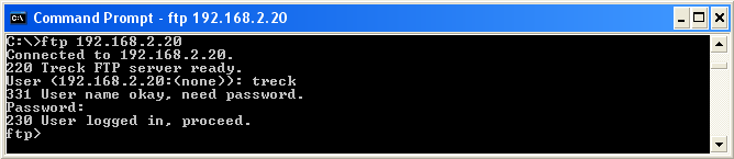Figure 21: FTP Login